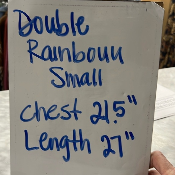 Men's Double Rainbouu Hawaiian Shirt Size Small - Picture 2 of 7